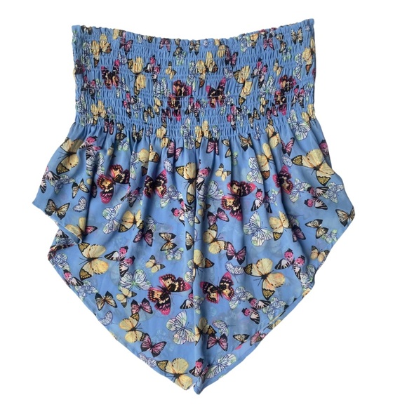 Wild Fable Blue Butterfly Tube Top - Picture 2 of 6